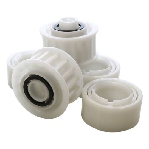 Maytronics 3884997-R6 4 Guide Wheels With 2 Pulley Gears 1