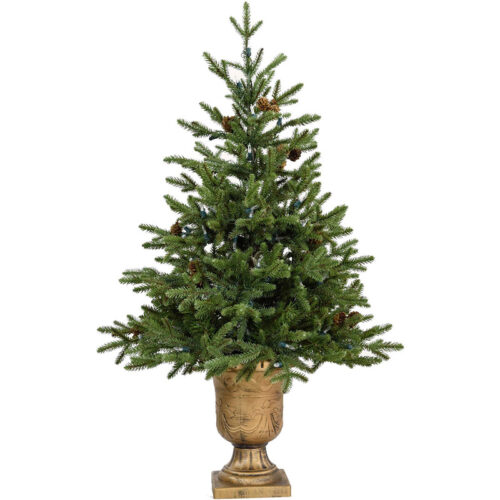 Fraser Hill Farm 3' Potted Noble Fir Christmas Tree - No Lights