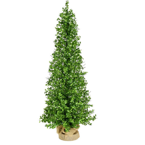 Fraser Hill Farm 4' Boxwood Christmas Tree - No Lights