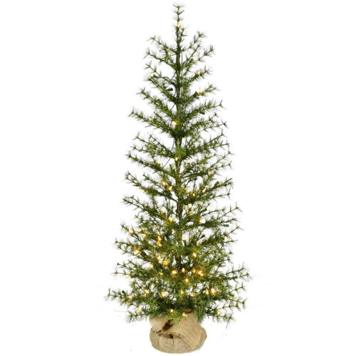 Fraser Hill Farm 4' Farmhouse Fir Christmas Tree - Warm White LED Lights