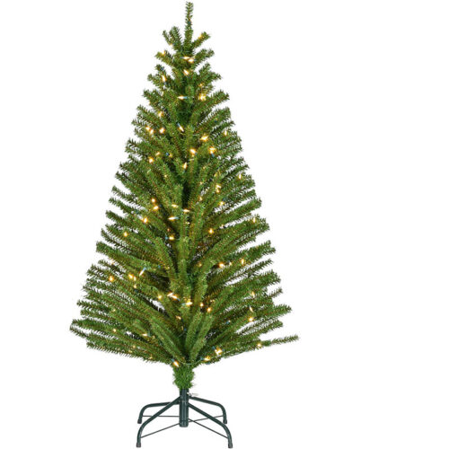 Fraser Hill Farm 5' Downswept Farmhouse Fir Christmas Tree - Warm White LED Lights
