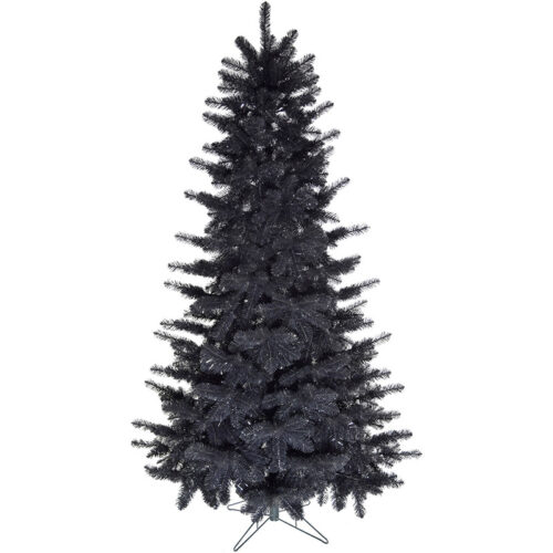 Fraser Hill Farm Black 5' Festive Christmas Tree - No Lights