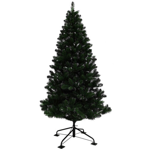 Fraser Hill Farm Green 7' Tree - 21 Function LED Fiber Optic Dancing Light Show