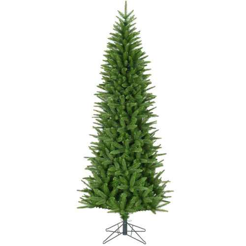 Fraser Hill Farm Green 9' Winter Falls Slim Christmas Tree - No Lights