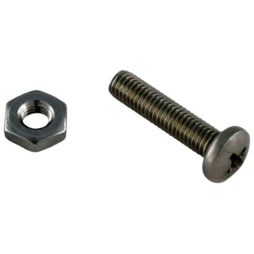 Polaris C75 2/PK 180 Axle Screw W/Nut 1