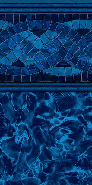 Carnegie Indigo w Indigo Artic HD Inground Pool Liner