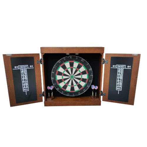 Farmington Dartboard & Cabinet Set