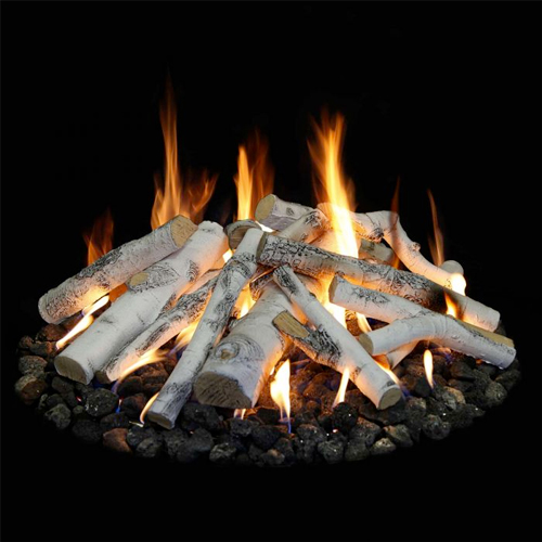 Grand Canyon Gas Logs Aspen Birch 9 Piece Log Set
