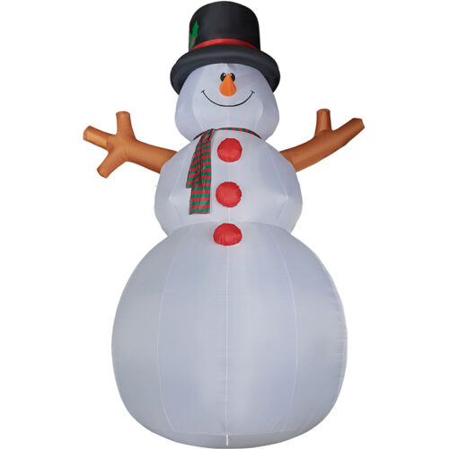 Fraser Hill Farm 20' Inflatable Snowman with Lights