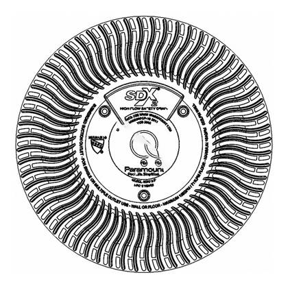 Hayward 004-192-2231-03 BLACK SDX2 Retro for Concrete 2