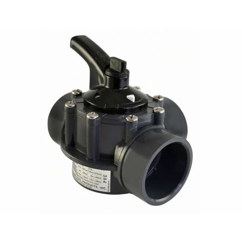 Hayward PSV3S2DGR 20/CS 2"-2.5" 3-Port PVC PSV Diverter Valve 1