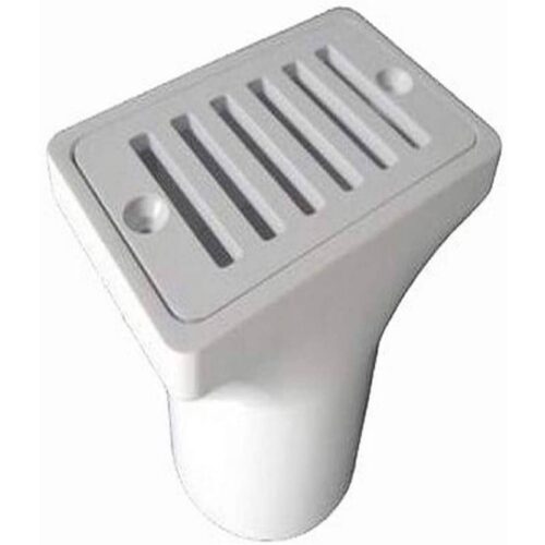 Hayward SP1019 50/CS 2"x4" White Gutter Drain