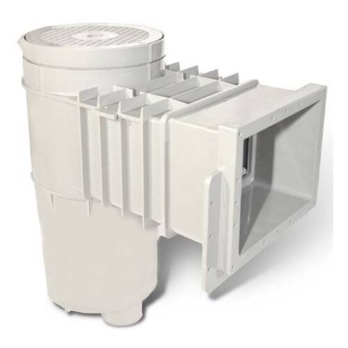 Hayward SP10841R 1.5" FPT White IG VINYL/FG Skimmer W/ RD CVR