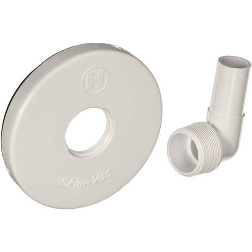 Hayward SP11052 1.25"x1.5" Hose Vac Plate with Elbow 1