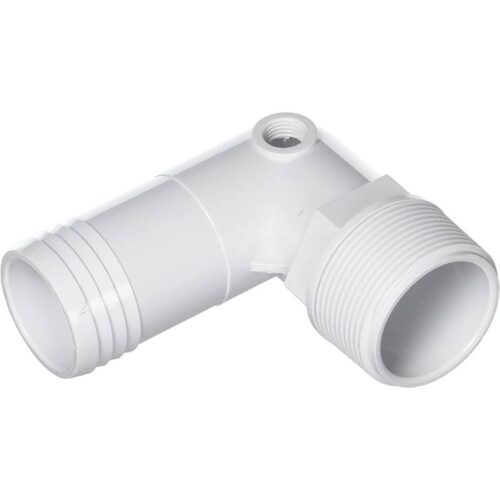 Hayward SPX1105Z4TC 1.5"MPTxBarb Elbow Adapter with .25" TAP 2