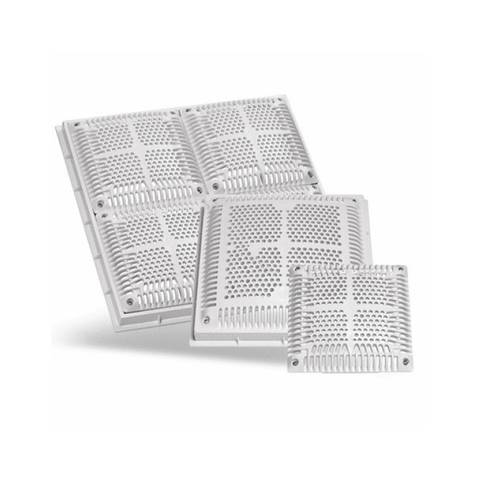 Hayward WG1031HF2PAK2 2PK 9"x9" WHT HI-Flow Cover and In/Out Frame 1
