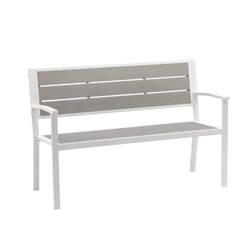 Ez-Care Tek-Wood Steel Patio Bench