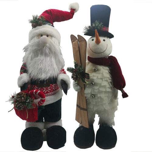 Fraser Hill Farm 30" Snowman and 32" Santa Set