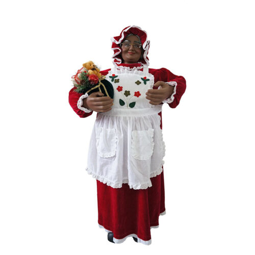 Fraser Hill Farm 36" Musical African American Mrs. Claus