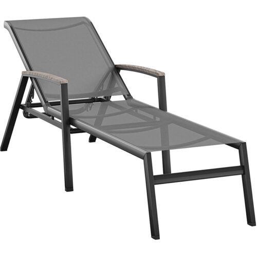 Mod Furniture Jace Aluminum Sling Chaise Lounge Chair