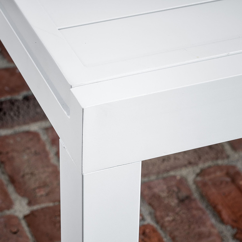 Mod Furniture Harper 10 Aluminum Chairs and 1 Extension Table Dining Set