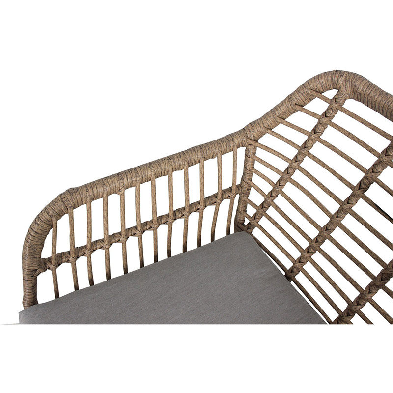 Mod Furniture Mia 2 Rattan Wicker Chairs and Side Table Seating Set