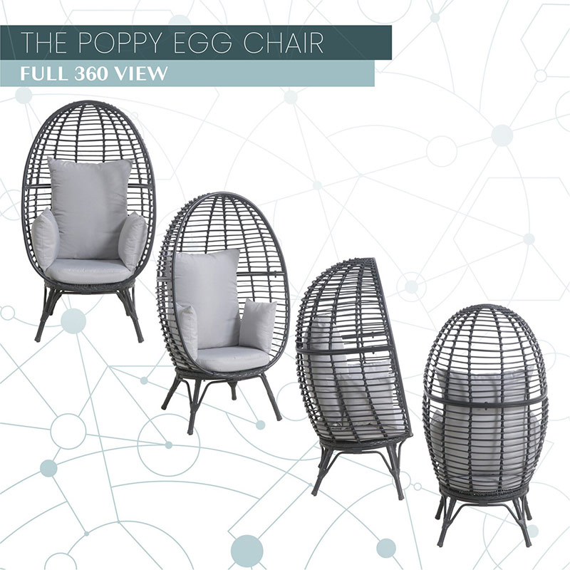 Mod Furniture Poppy Stationary Egg Chair