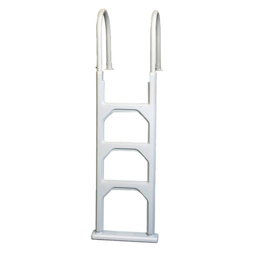 Hybrid Aluminum or Resin In-Pool Ladder for Above Ground Pools