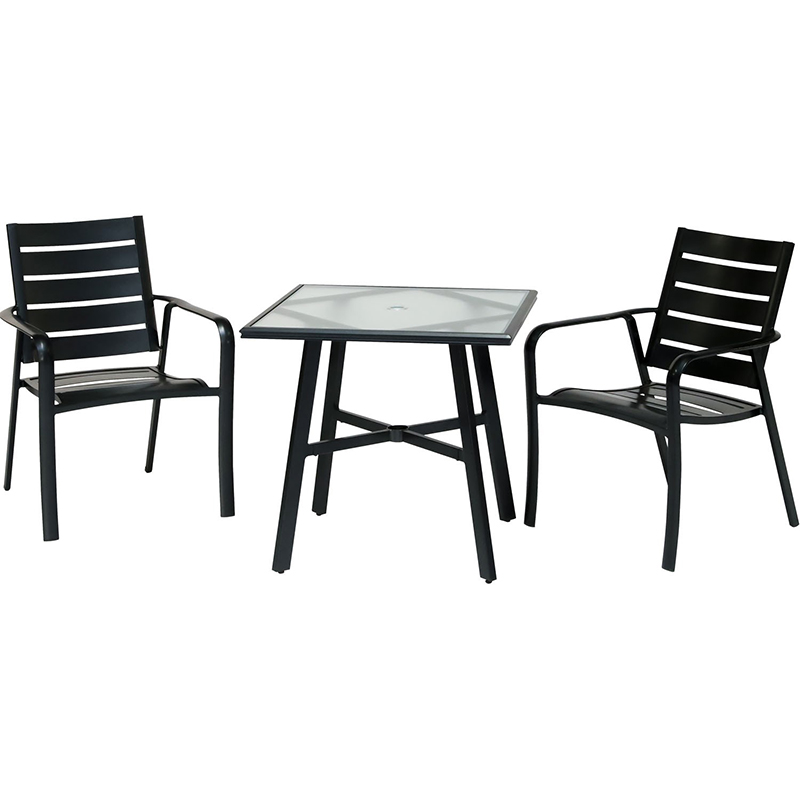 Hanover Cortino 3 Piece Bistro Set