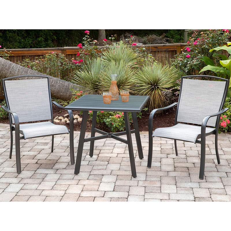 Hanover Foxhill 3 Piece Bistro Set