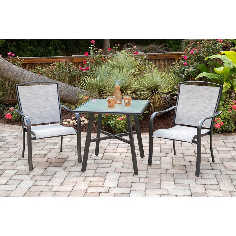 Hanover Foxhill 3 Piece Bistro Set