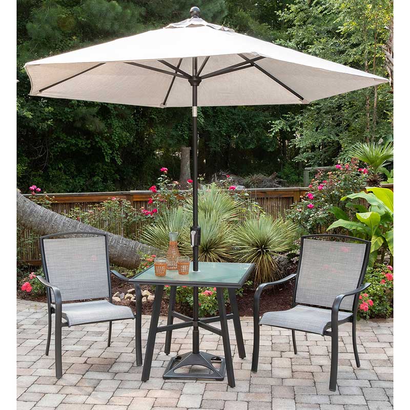 Hanover Foxhill 3 Piece Bistro Set
