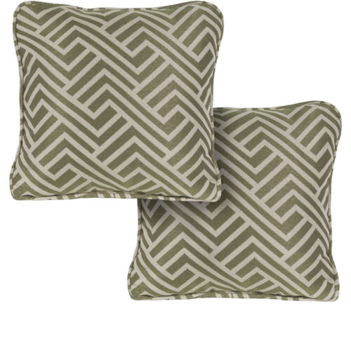 Hanover Geo Stripe Pattern Printed Toss Pillow Set