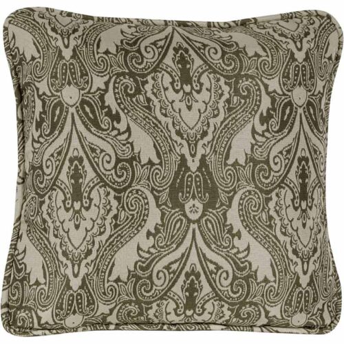 Hanover Medalian Pattern Printed Medow Green Toss Pillow