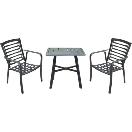 Hanover Pemberton 3 Piece Bistro Set