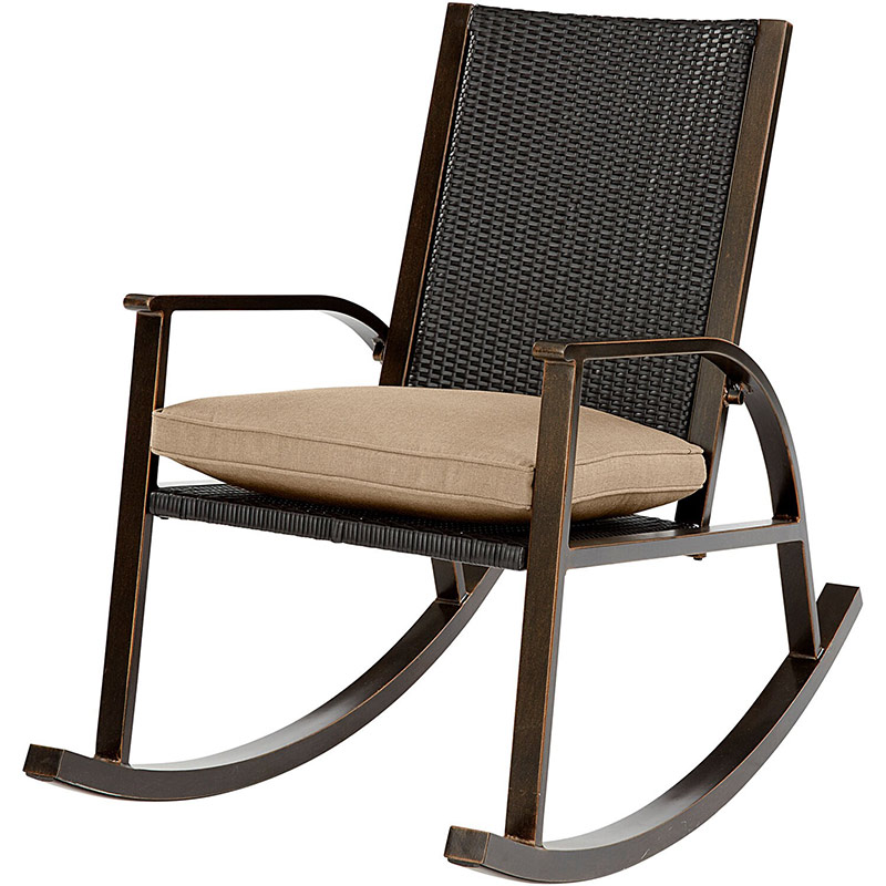 Hanover Traditions 3 Piece Rocking Chair Set - Tan