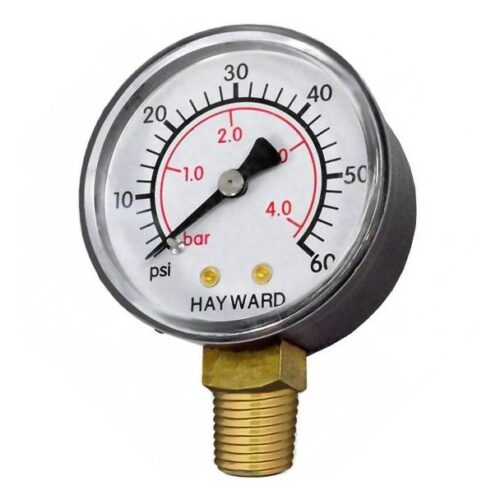 Hayward ECX270861 Bottom Mount Pressure Gauge 1
