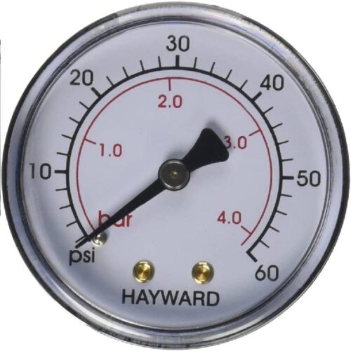 Hayward ECX27091 Back Mount Pressure Gauge 1