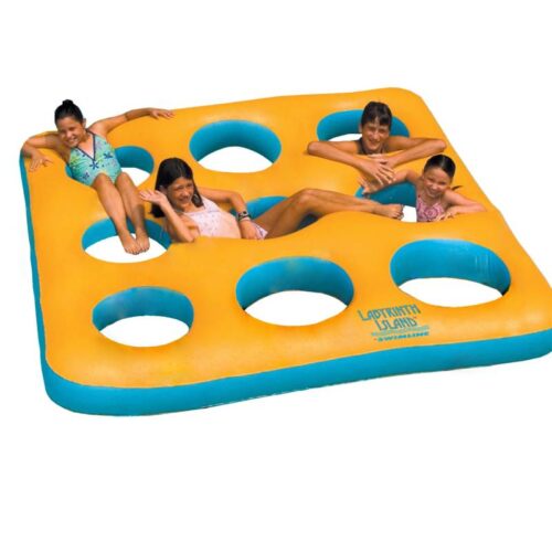 Labyrinth Island Inflatable Pool Toy 1