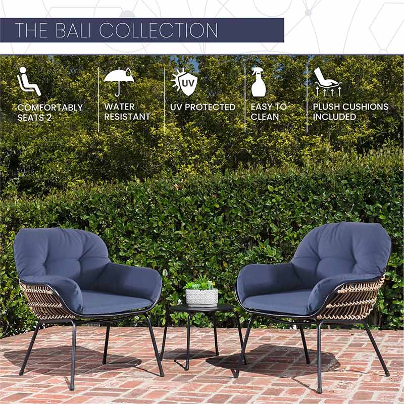 Mod Furniture Bali 3 Piece Chat Set