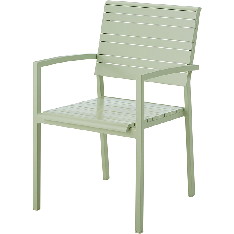 Mod Furniture Luna 5 Piece Slat Dining Set-Mint