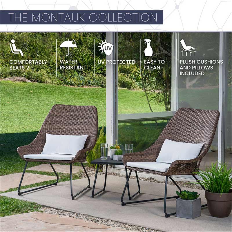 Mod Furniture Montauk 3 Piece Chat Set