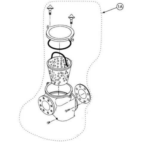 Pentair 072747 C-Series Pot Assembly