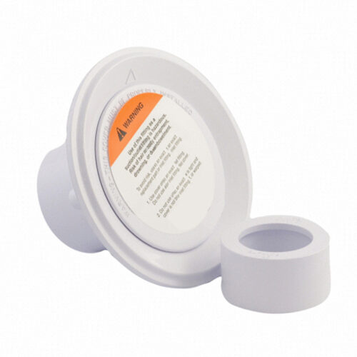 Pentair 08417-0000 2"S White Adjustable Floor Inlet Fitting