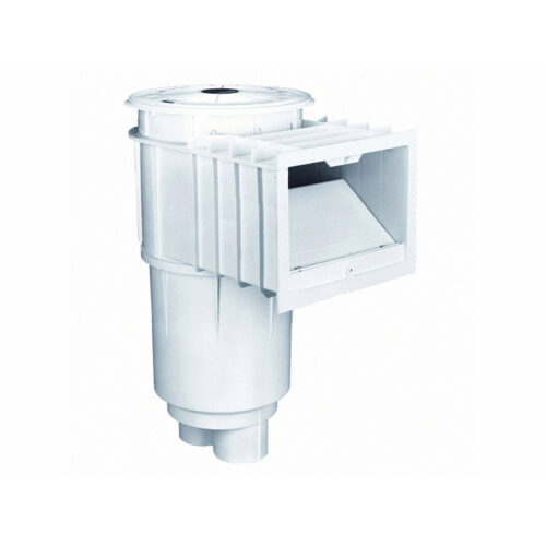 Pentair 08650-1403 Sta-Rite SwimQuip ABS U-3 White Skimmer with Tan Lid