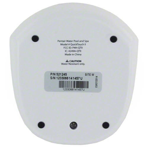 Pentair 521209 Quicktouch II Wireless Remote Kit5