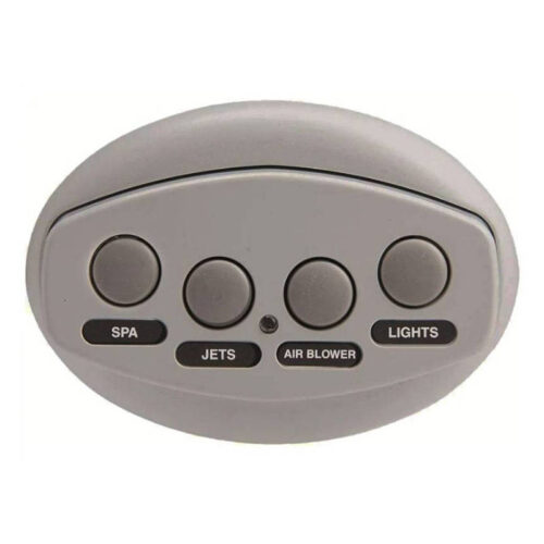Pentair 521886 Gray 4-Function IS4 Spa Side Remote