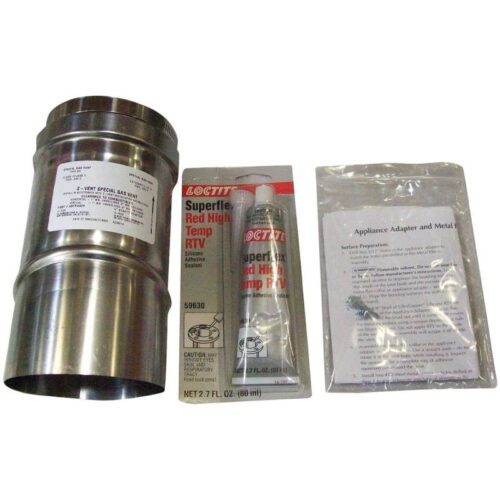 Pentair 77707-0087 SS Z-Flex Indoor Vent Adapter 1