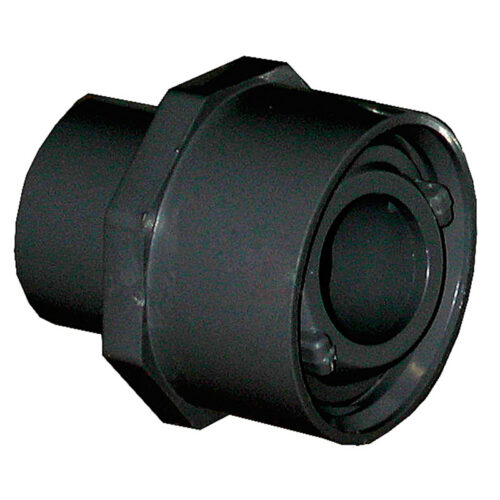 Pentair 86204211 1.5" Inlet 1" Slip Black Eyeball Reducer Adapter