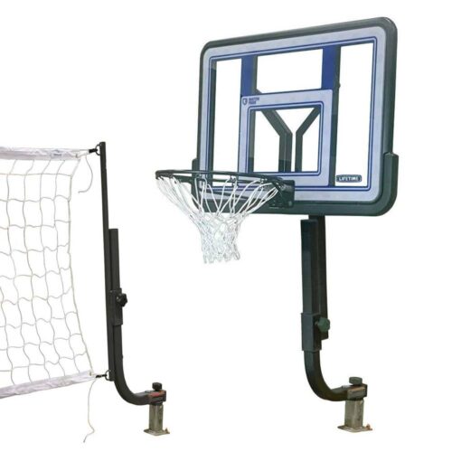 Quickfire Basketball and Volleyball Combo Set